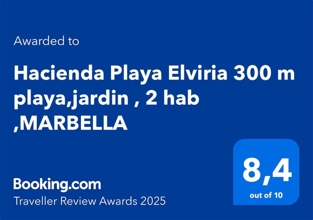 Hacienda Playa Elviria 300 M Playa,Jardin , 2 Hab ,Marbella Διαμέρισμα Εξωτερικό φωτογραφία