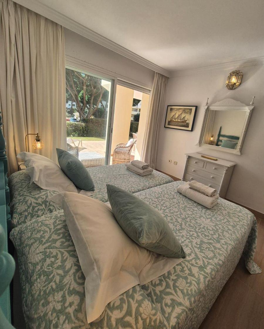 Hacienda Playa Elviria 300 M Playa,Jardin , 2 Hab ,Marbella Διαμέρισμα Εξωτερικό φωτογραφία