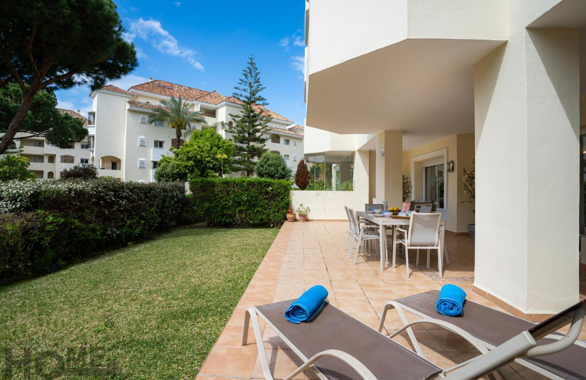 Hacienda Playa Elviria 300 M Playa,Jardin , 2 Hab ,Marbella Διαμέρισμα Εξωτερικό φωτογραφία