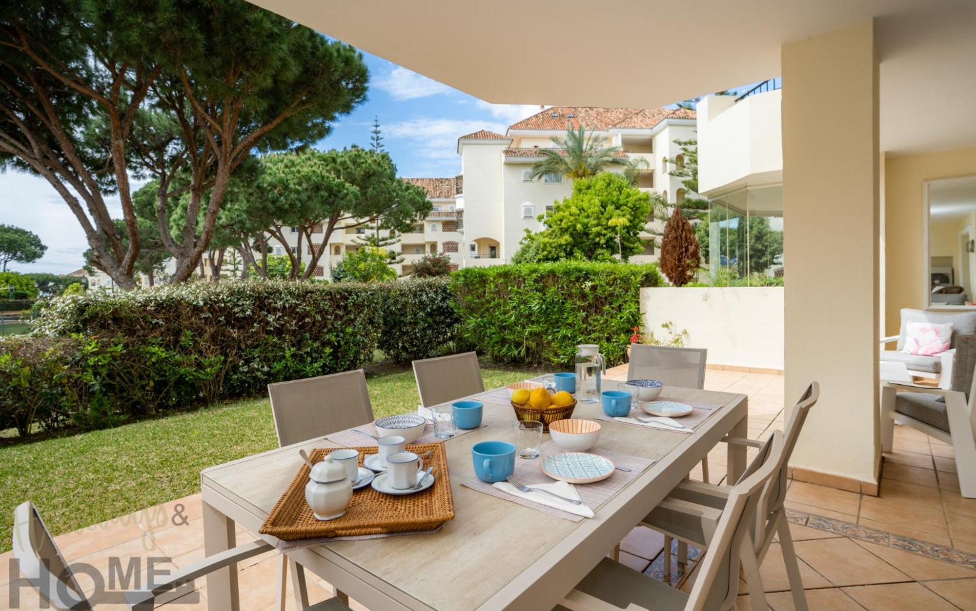 Hacienda Playa Elviria 300 M Playa,Jardin , 2 Hab ,Marbella Διαμέρισμα Εξωτερικό φωτογραφία